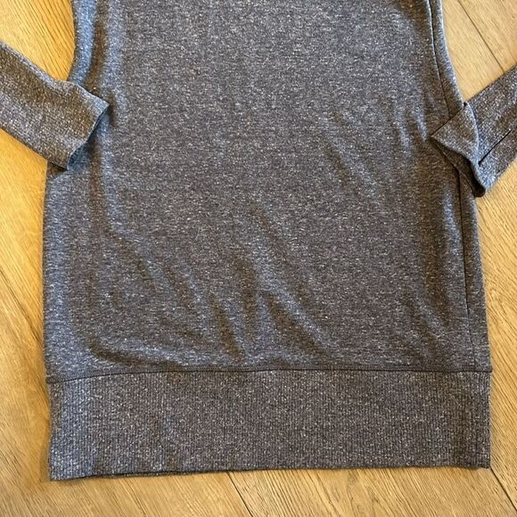 LIKE NEW ATHLETA BLISS HOODIE DRESS IN BLUE GRAY SIZE XS - Picture 3 of 8